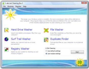 1-abc.net Cleaning Box screenshot