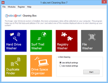 1-abc.net Cleaning Box screenshot