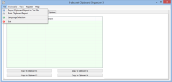 1-abc.net Clipboard Organizer screenshot 4