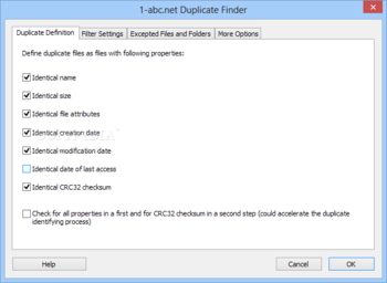 1-abc.net Duplicate Finder screenshot 4