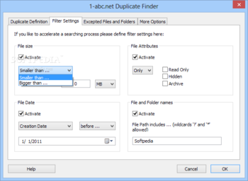 1-abc.net Duplicate Finder screenshot 5