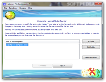 1-abc.net File Configurator screenshot