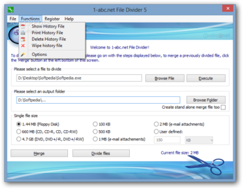 1-abc.net File Divider screenshot 2