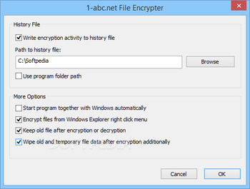 1-abc.net File Encrypter screenshot 5