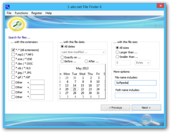 1-abc.net File Finder screenshot 2