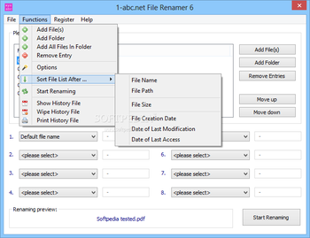 1-abc.net File Renamer screenshot 2
