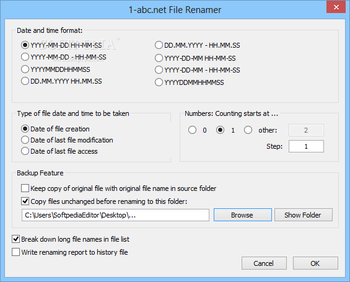 1-abc.net File Renamer screenshot 3