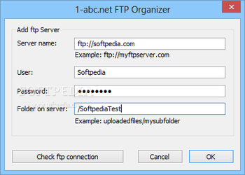 1-abc.net FTP Organizer screenshot 2