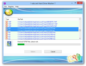 1-abc.net Hard Drive Washer screenshot