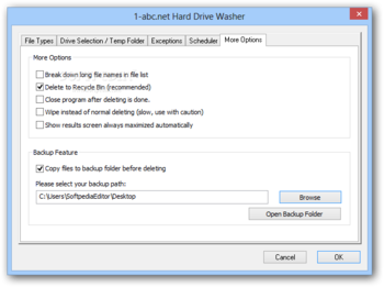 1-abc.net Hard Drive Washer screenshot 9