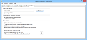 1-abc.net Password Organizer screenshot 5