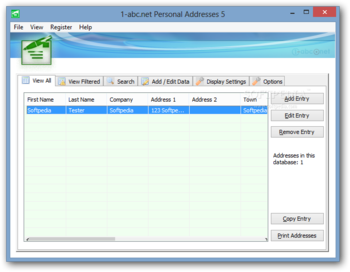 1-abc.net Personal Addresses screenshot