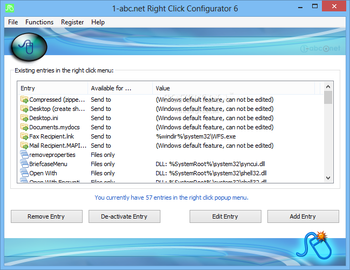 1-abc.net Right Click Configurator screenshot