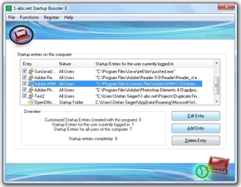 1-abc.net Startup Booster screenshot