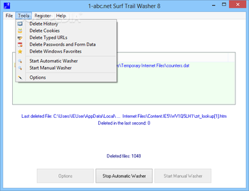 1-abc.net Surf Trail Washer screenshot 3