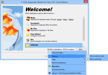 1-Click Duplicate Delete for Files screenshot 2