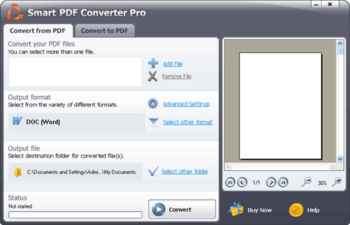 #1 Smart PDF Converter Pro screenshot