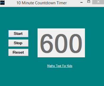 10 Minute Countdown Timer screenshot
