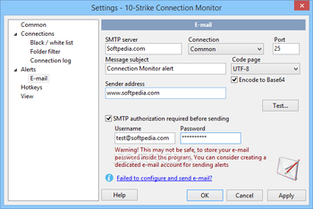 10-Strike Connection Monitor screenshot 9