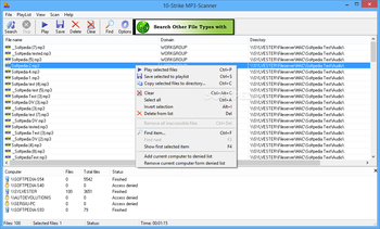 10-Strike MP3-Scanner screenshot