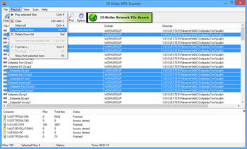 10-Strike MP3-Scanner screenshot 3