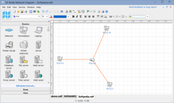 10-Strike Network Diagram screenshot