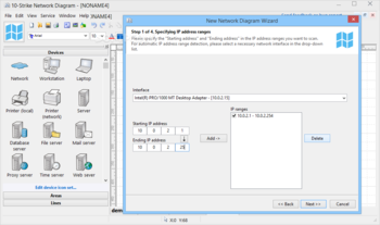 10-Strike Network Diagram screenshot 7