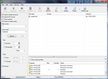 10-Strike Network File Search Pro screenshot