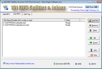 101 MP3 Splitter & Joiner screenshot 2