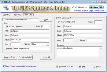 101 MP3 Splitter & Joiner screenshot 3