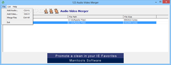123 Audio Video Merger screenshot 2