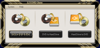 123 DVD Clone screenshot