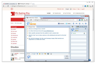 123 Flash Chat Module for Datingpro screenshot