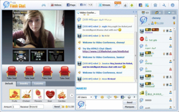 123 Flash Chat screenshot