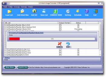 123 Html to Image Converter screenshot 2