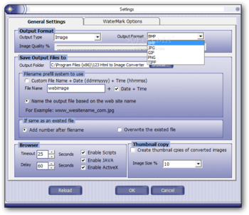 123 Html to Image Converter screenshot 4