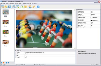 123 JavaScript Slideshow screenshot