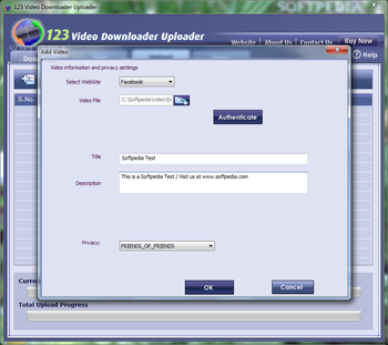 123 Video Downloader Uploader screenshot 4