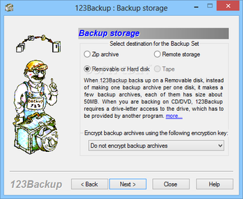 123Backup screenshot 4