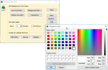 12Ghosts SetColor screenshot 2