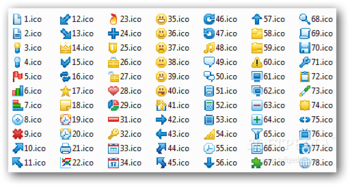 12x12 Free Toolbar Icons screenshot