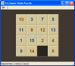 15 Classic Slide Puzzle screenshot 3