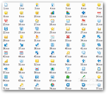 16x16 Free Toolbar Icons screenshot