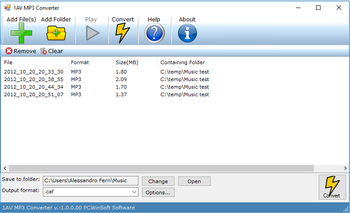 1AV MP3 Converter screenshot 2
