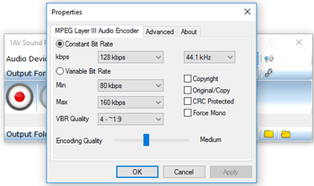 1AV Sound Recorder screenshot 2