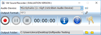 1AV Sound Recorder screenshot