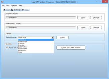 1AV SWF Video Converter screenshot 5