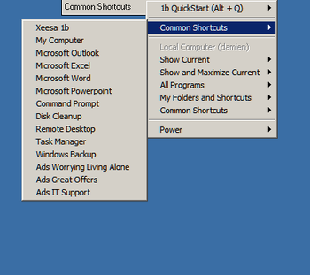 1b QuickStart screenshot