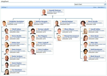 1OrgChart screenshot