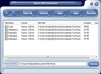 1SmartSoft Wav MP3 Converter screenshot